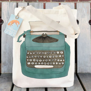 Typewriter Tote Bag