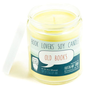 Old Book Scented Soy Candle