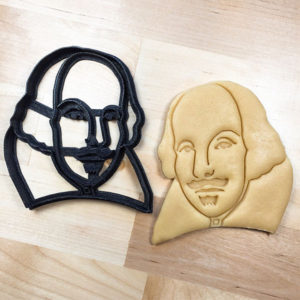 William Shakespeare Cookie Cutter