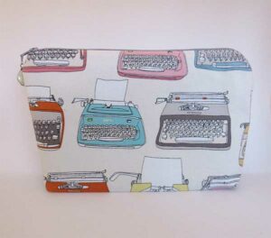Vintage Typewriter Pouch