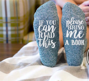 Comfy Socks for Book Lovers Gifts for Mom