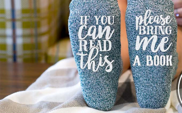 Comfy Socks for Book Lovers Gifts for Mom