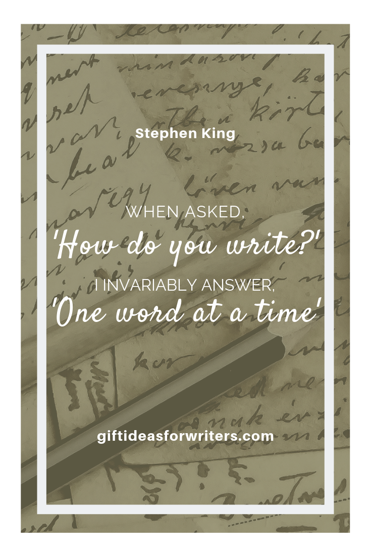 Stephen King Writing Quote