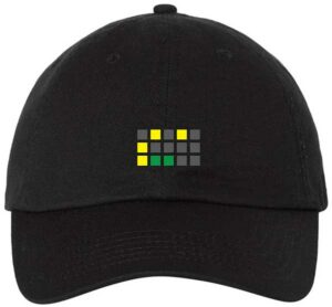 Wordle Hat Baseball Cap Gift